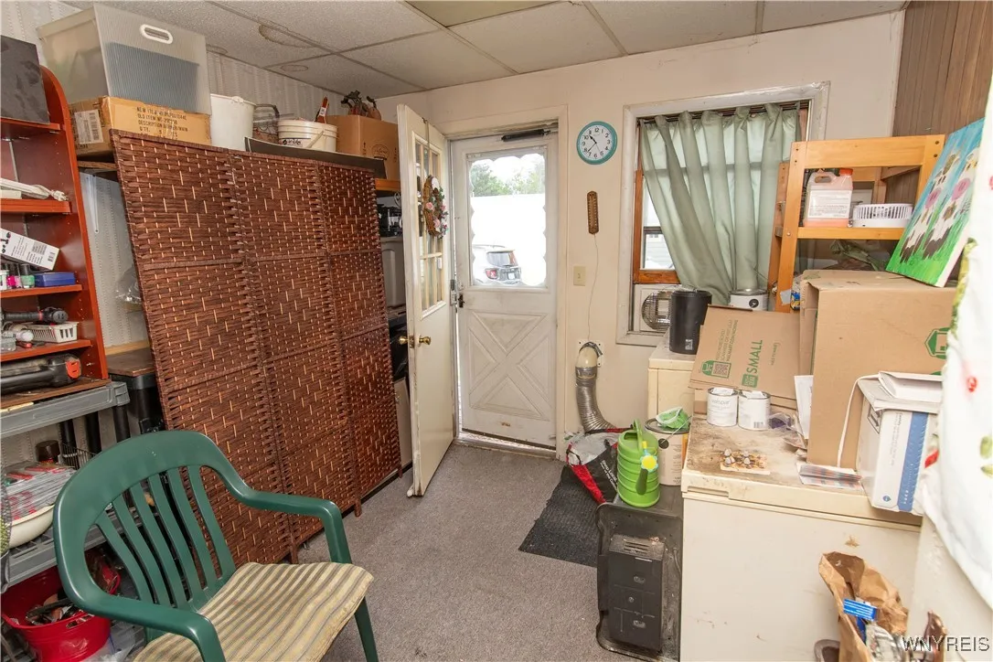 back unit entrance