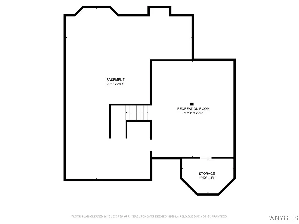 plan view - basement