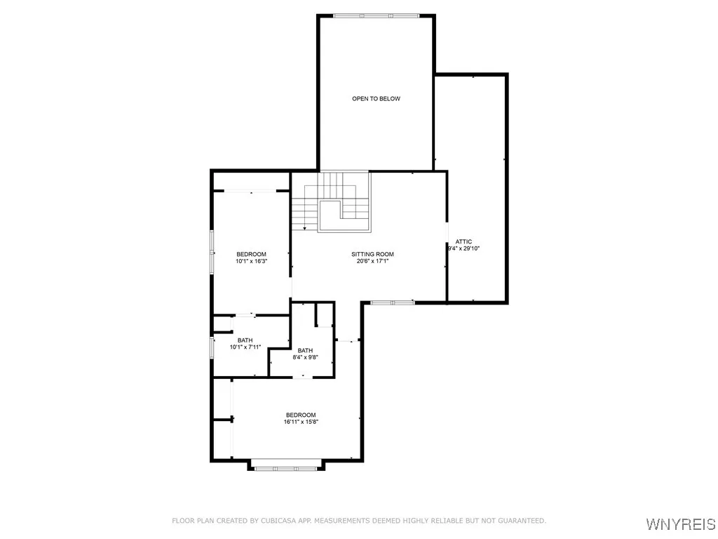 plan view - 2nd floor