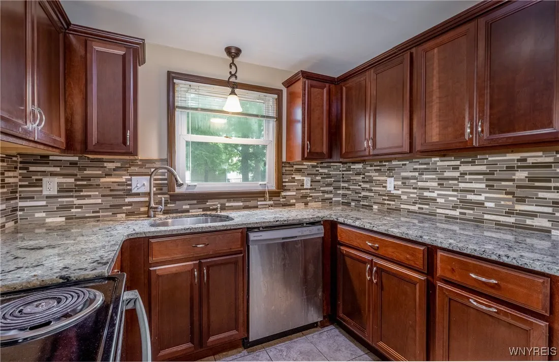 Lots of cabinets and counter space for food prep!