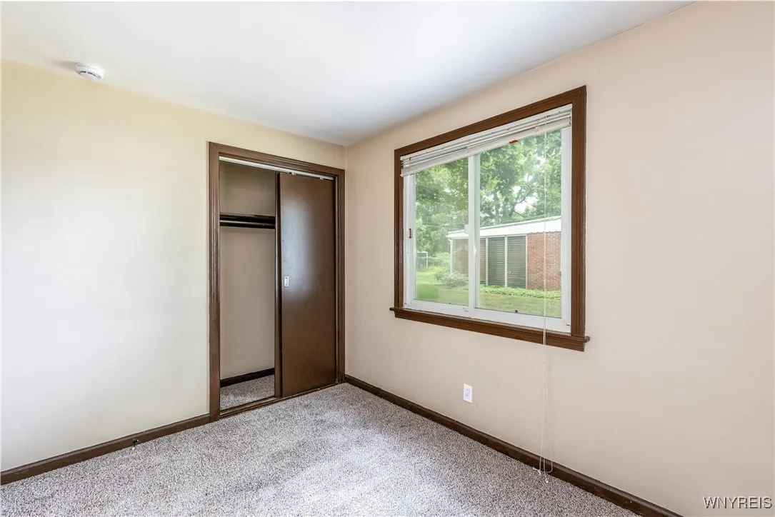 BR 3 with closet and window shown