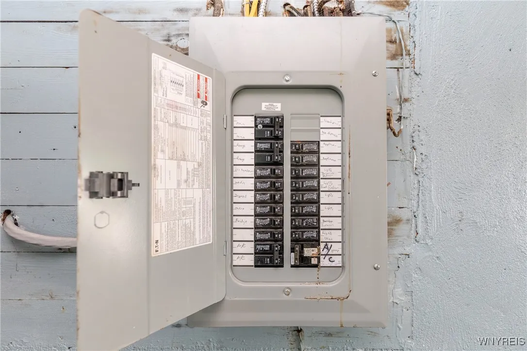 Electric panel has been upgraded and is 100 amp - plenty for a ranch house of this size.