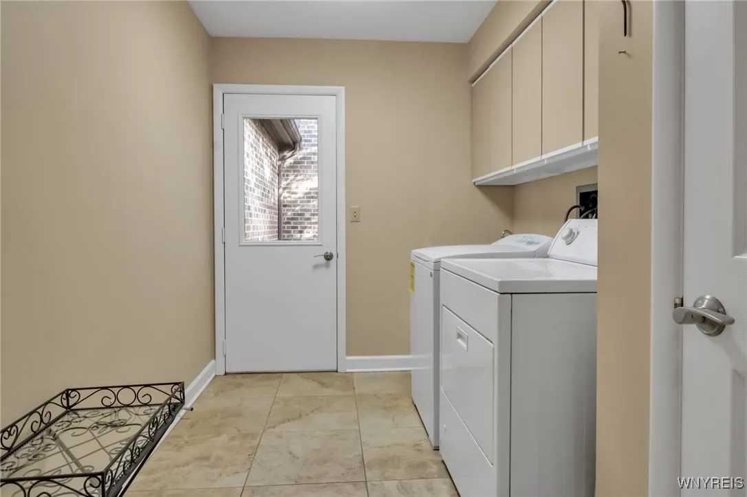 Convenient 1st floor laundry