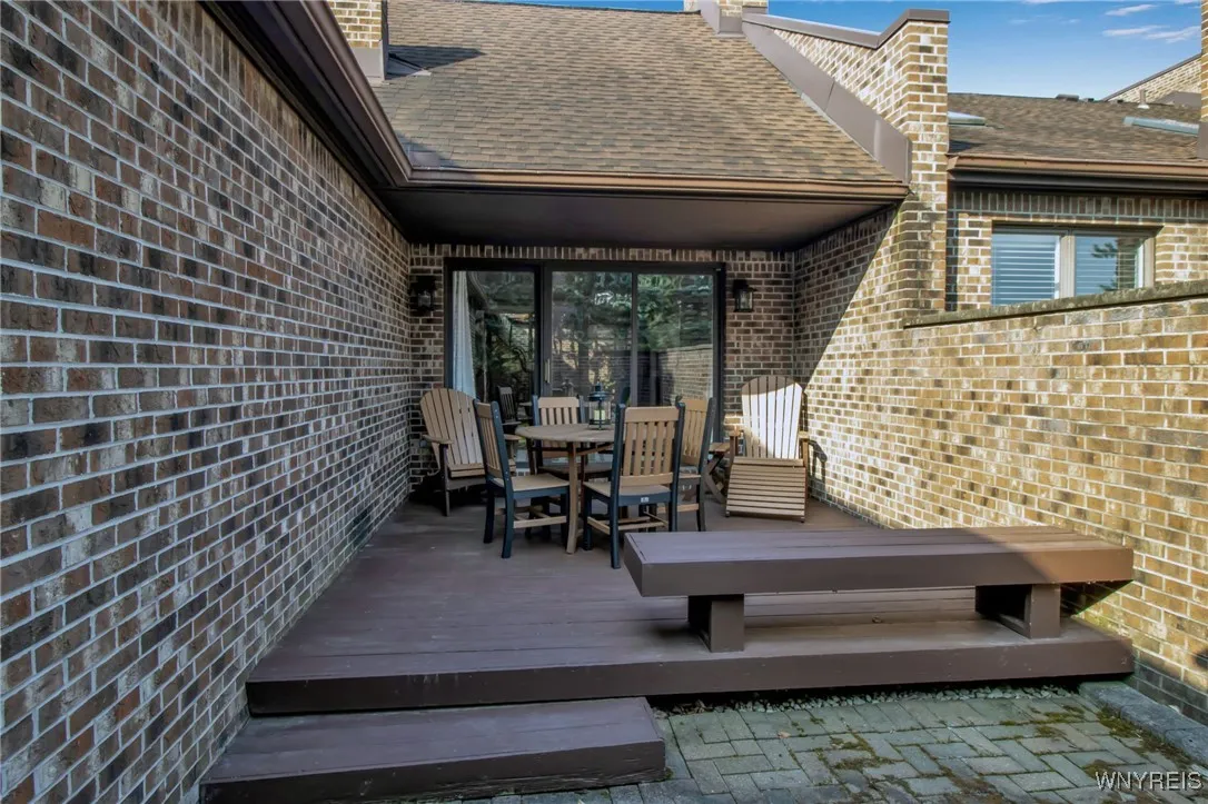 Side Deck off the Living Room