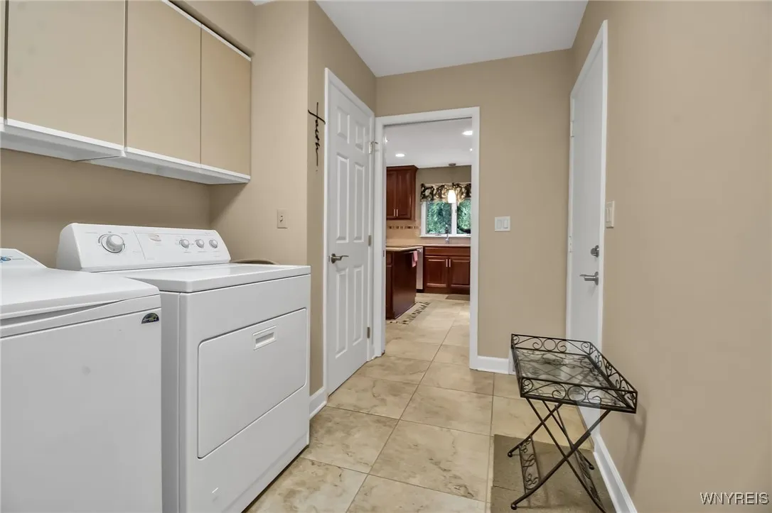 Convenient 1st floor laundry