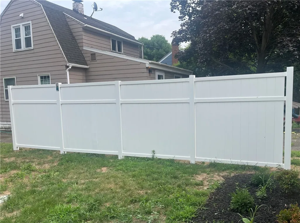 new privacy fence