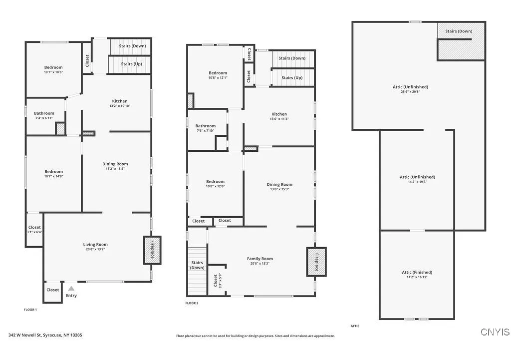 342 West Newell Street, Syracuse, New York 13205, Syracuse, New York 13205, 4 Bedrooms Bedrooms, ,2 BathroomsBathrooms,Residential,For Sale,342 West Newell Street, Syracuse, New York 13205,S1620468