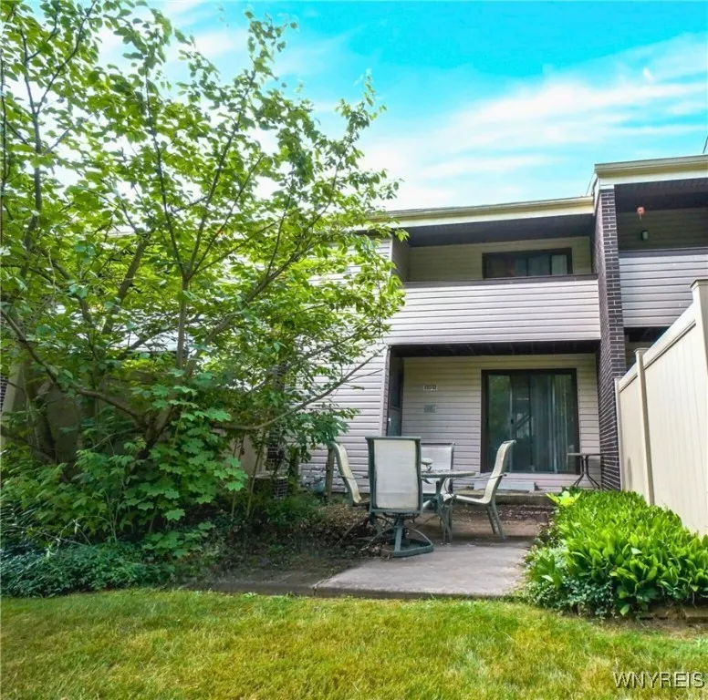 Rear patio