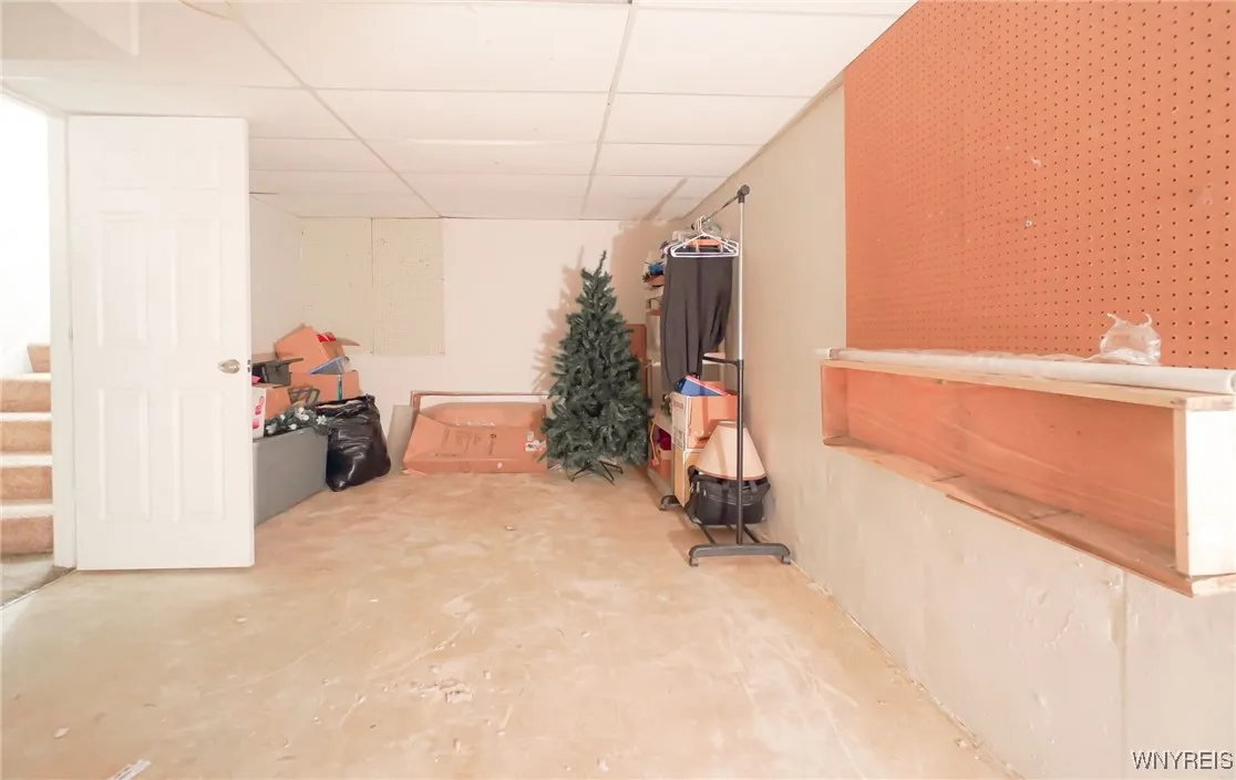 Basement storage
