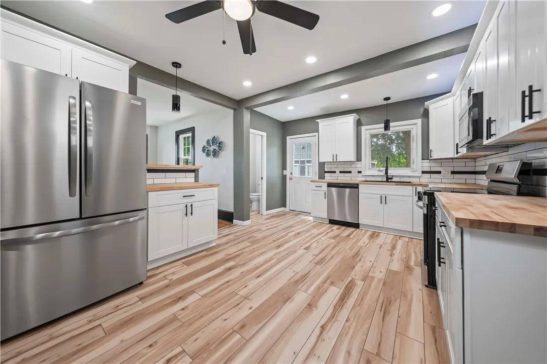 New Stainless steel appliances