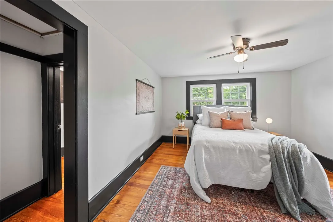 Bedroom #1 has two walk in closets