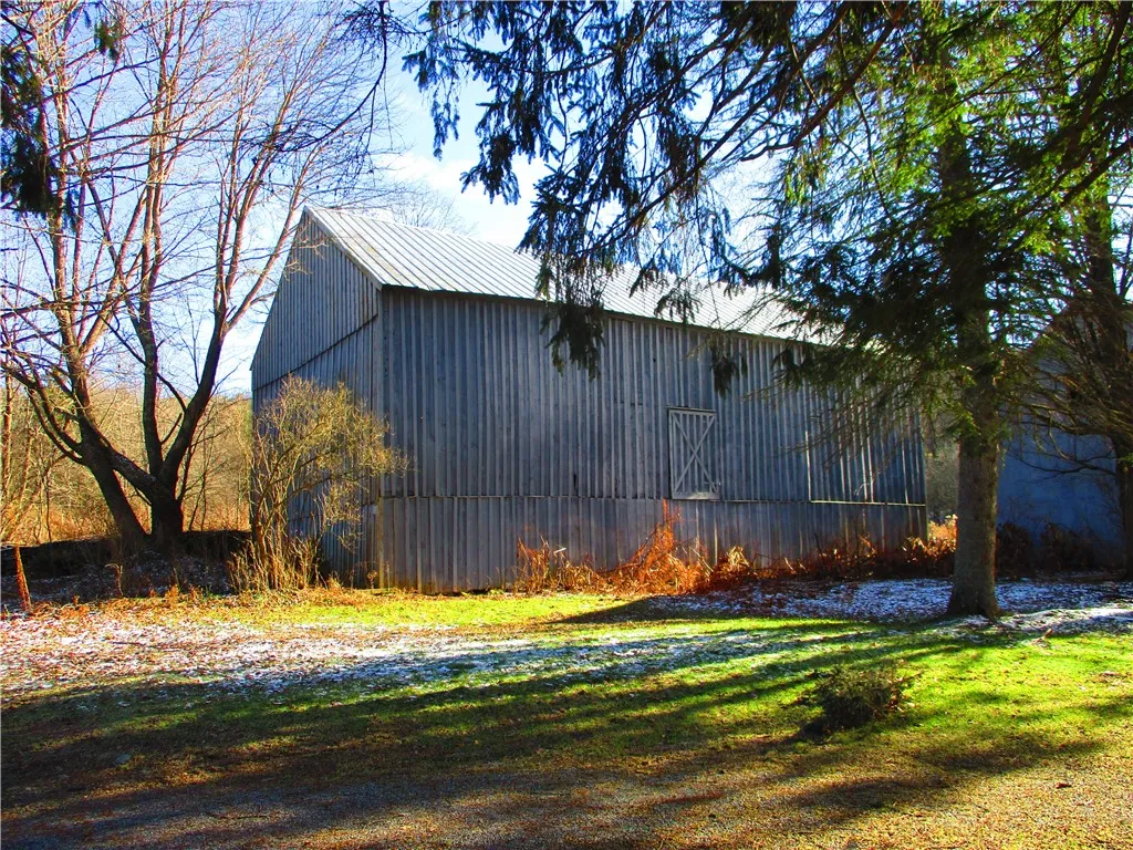 One of the barns