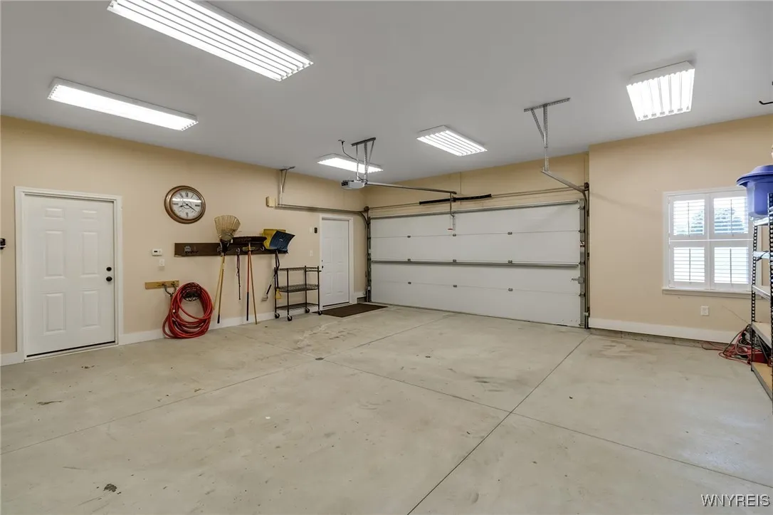 over the garage