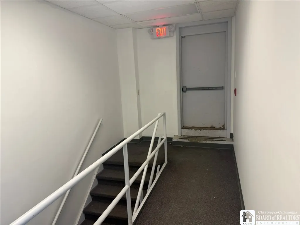 Back entry way to basement. More storage