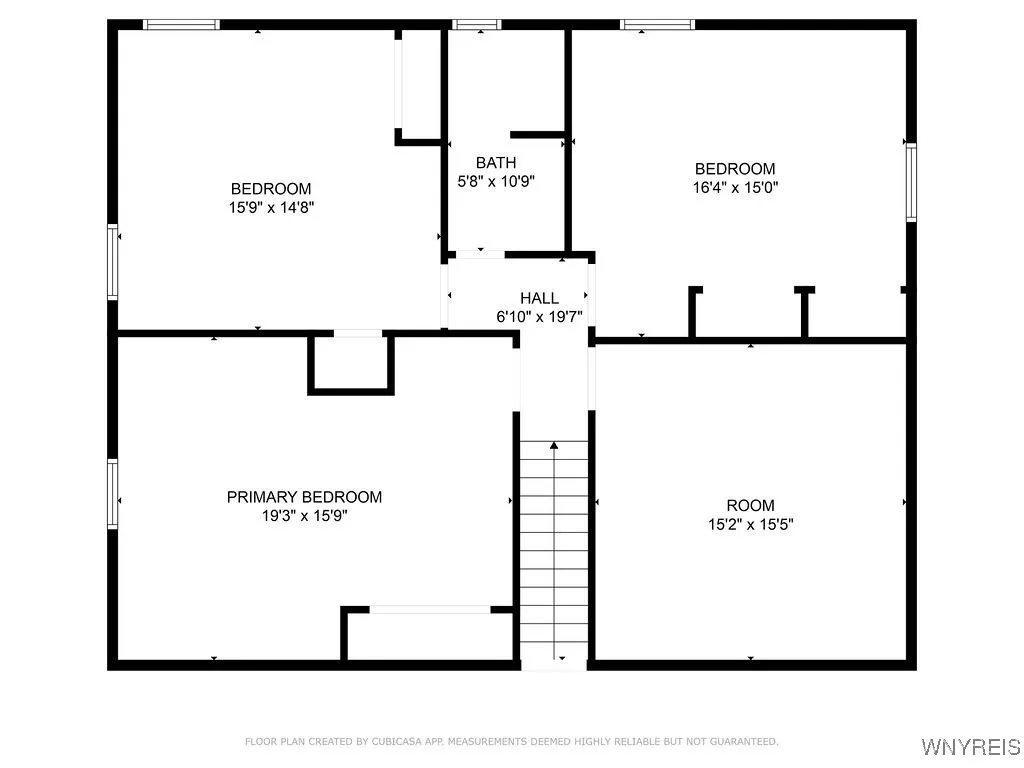 Second floor layout