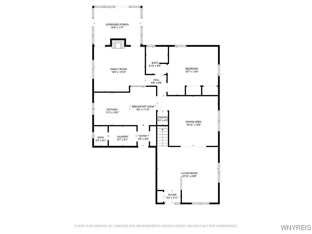 First floor layout