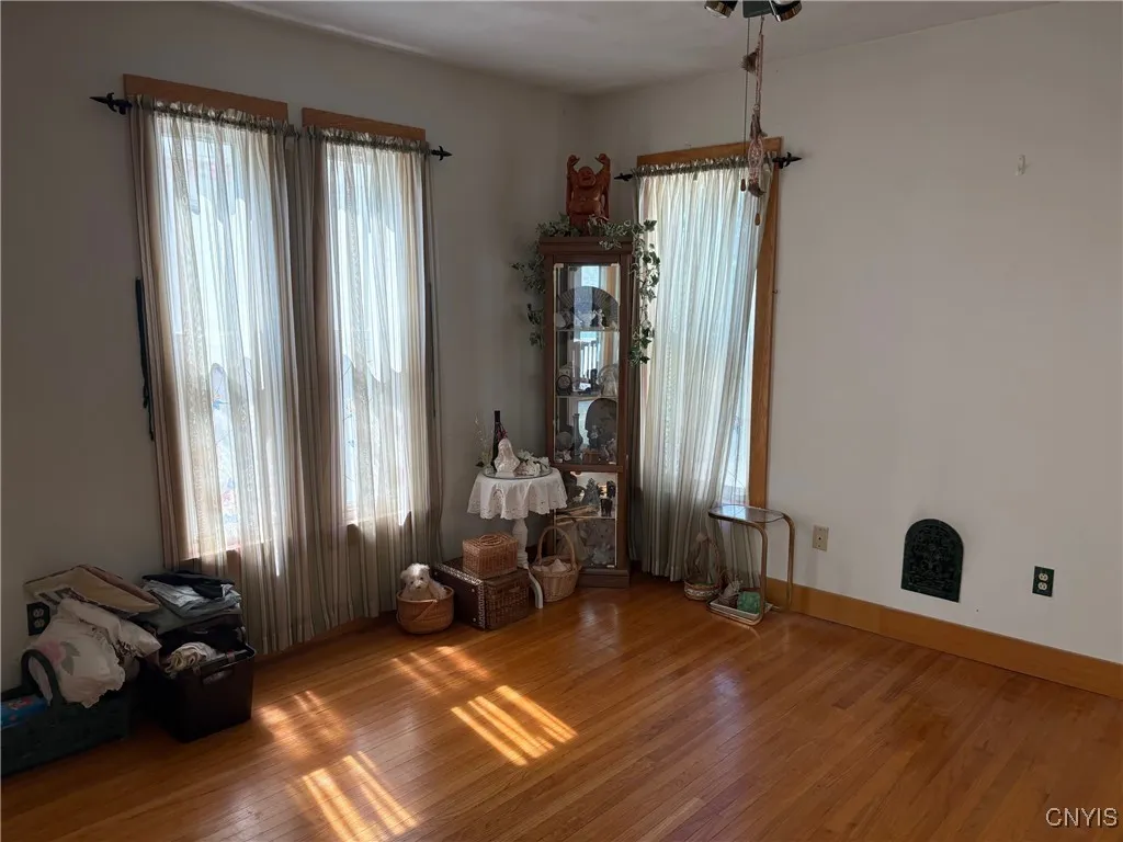 2nd floor primary bedroom/hardwood floor