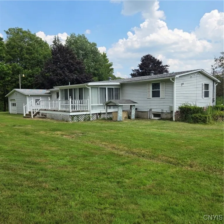 Back right corner view of home