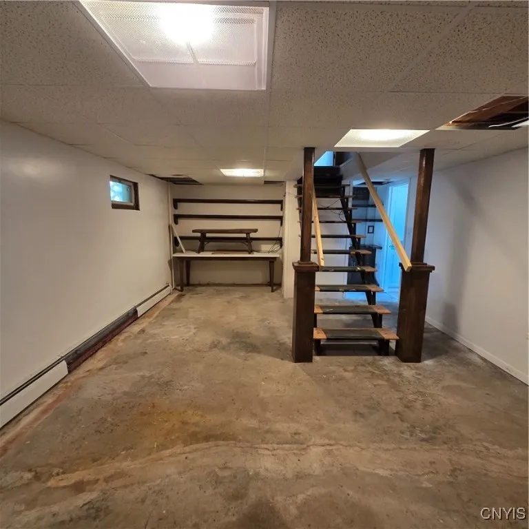 View of the basement