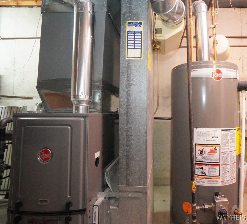 Newer furnace and HWT