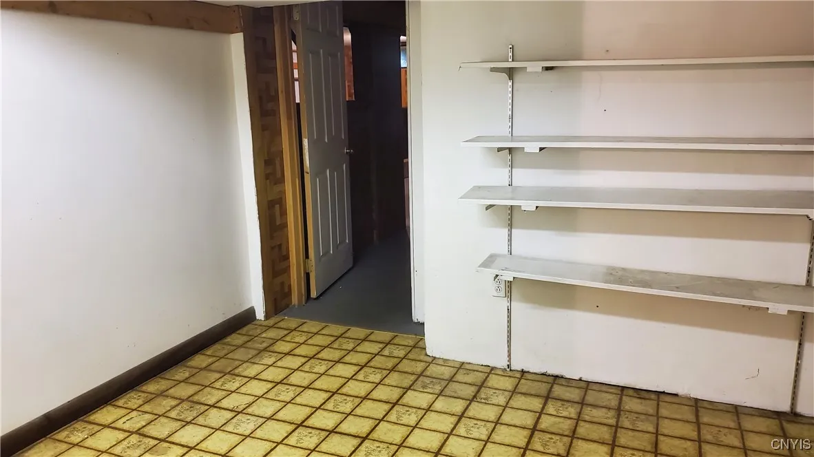    Storage room in basement