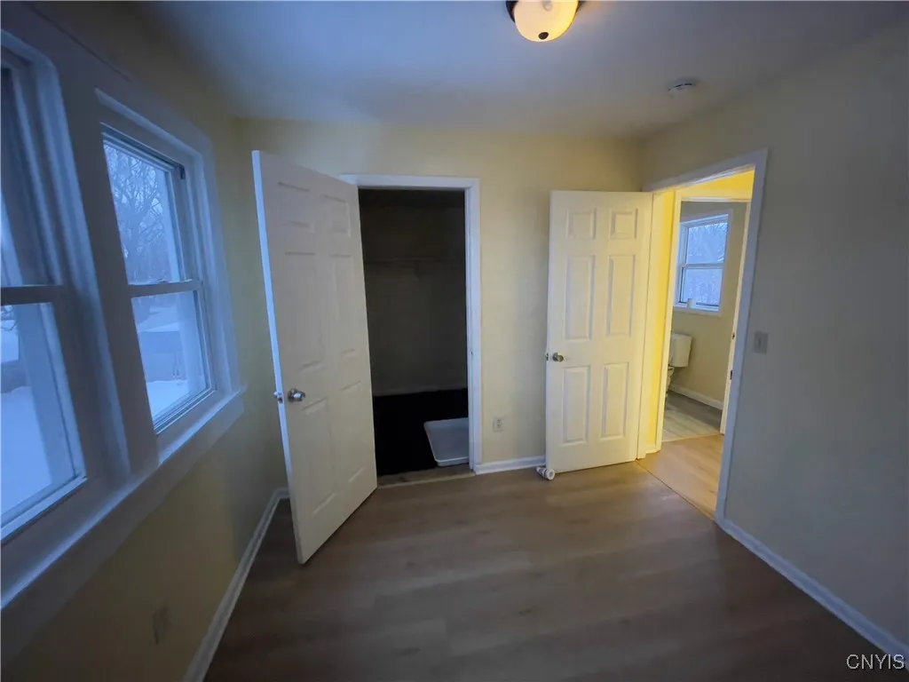 Bedroom 3 with closet and laundry room