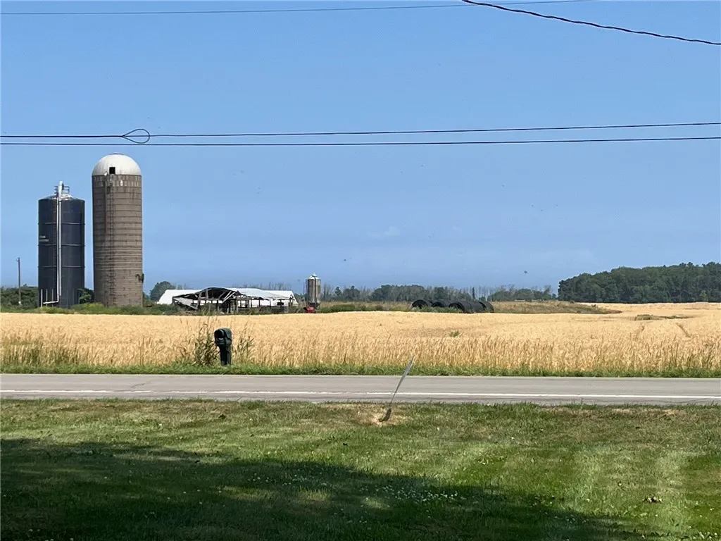 looking across the street