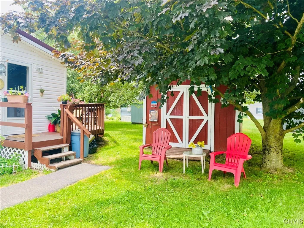 Large shed to store all your outdoor equipment