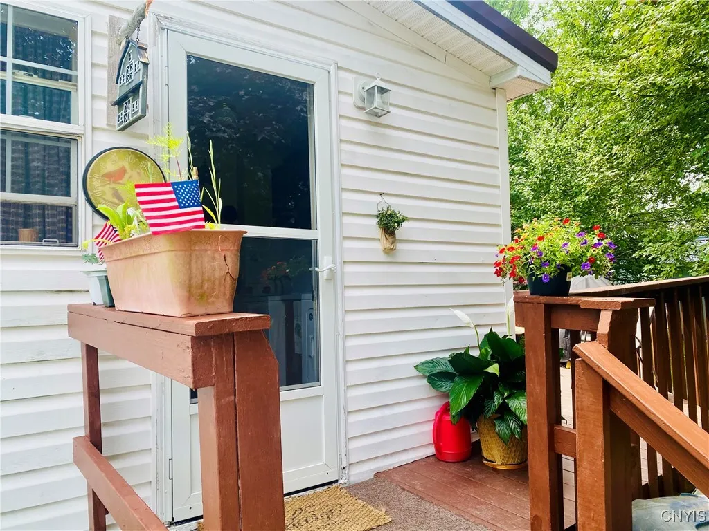 Wrap around deck