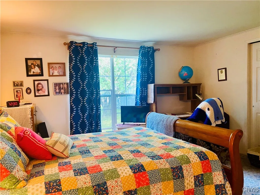 Master bedroom has huge double closets, so much storage