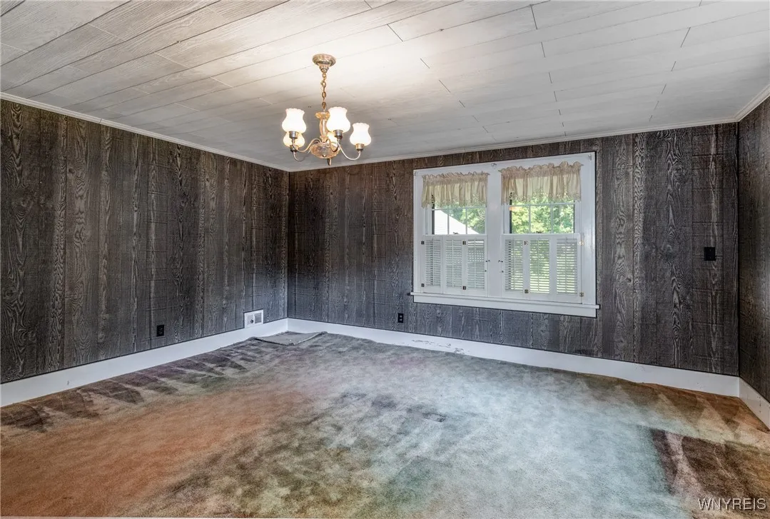 There is an abundance of space for everyone in the huge dining room.