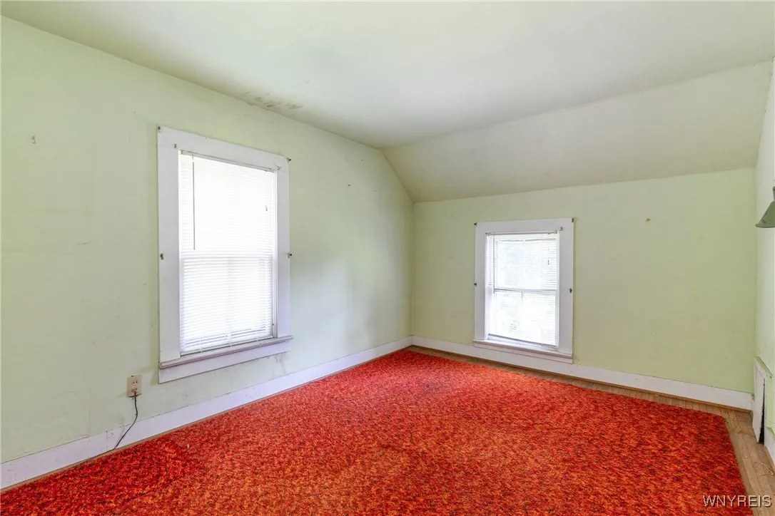 All of the bedroom are nice sized and all offer hardwood floors under the area carpets.
