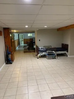 downstairs area