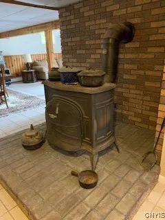 wood stove
