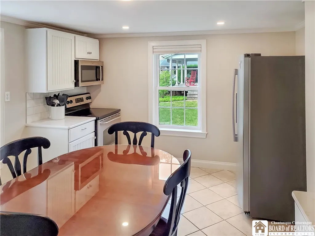 Stainless Appliances with Electric Cooktop