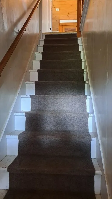 stairway to upper apartment