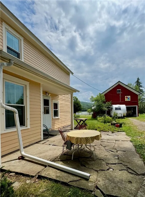 Side Porch and Patio