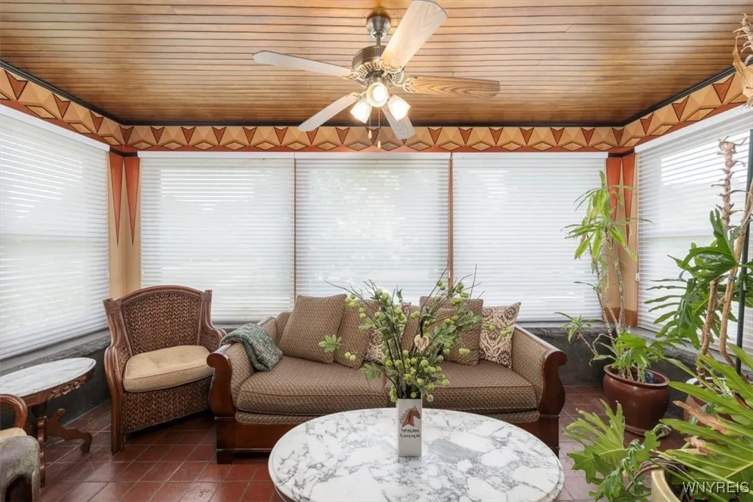 Front enclosed porch