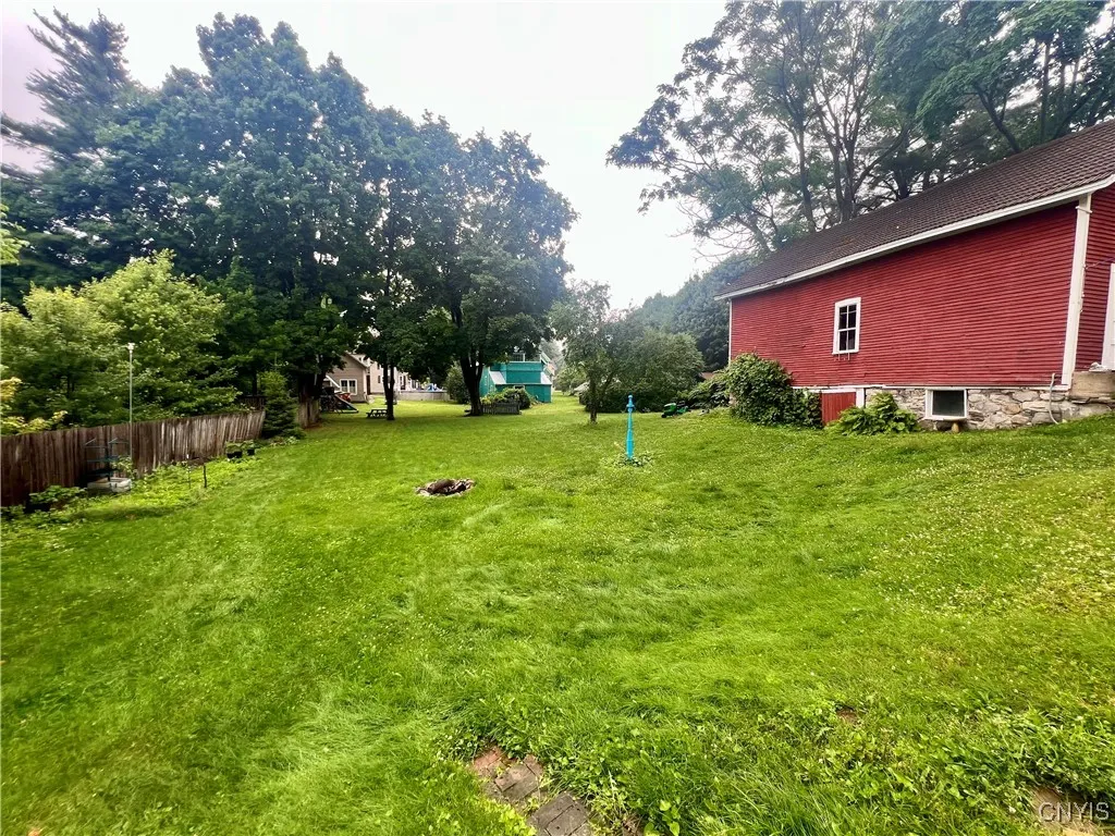 Large yard
