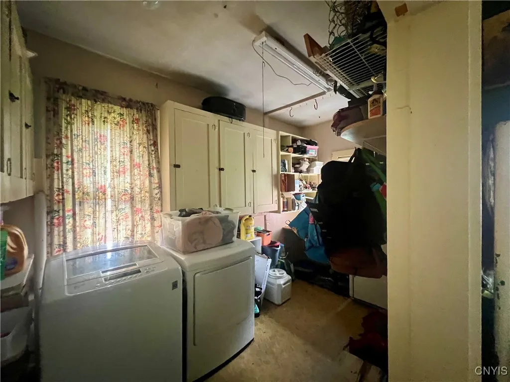 Large laundry Pantry combo just off the kitchen