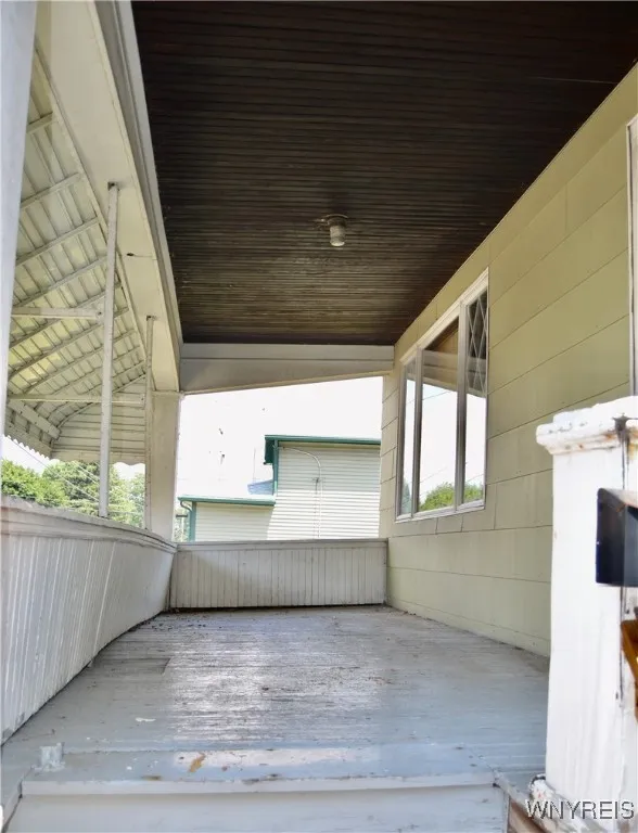 Covered porch