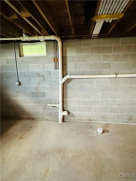 Roughed in plumbing for additional bathroom.