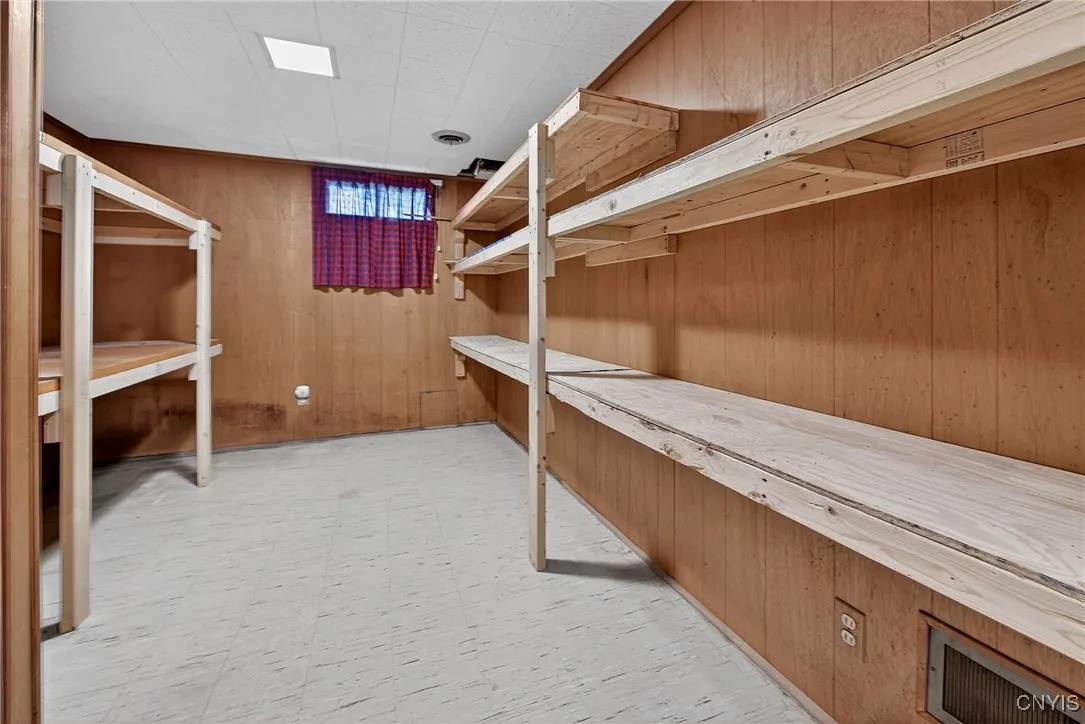 Storage room.