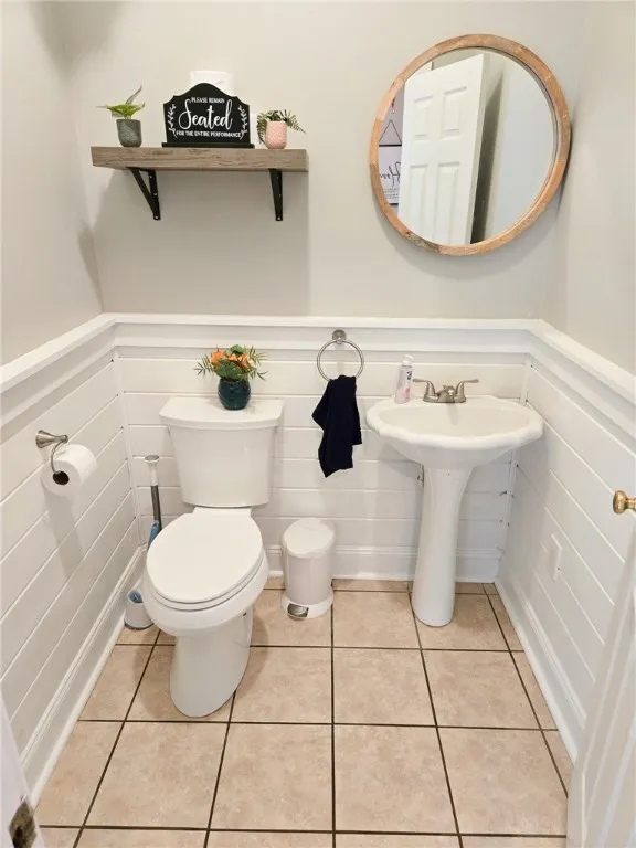 half bath first floor