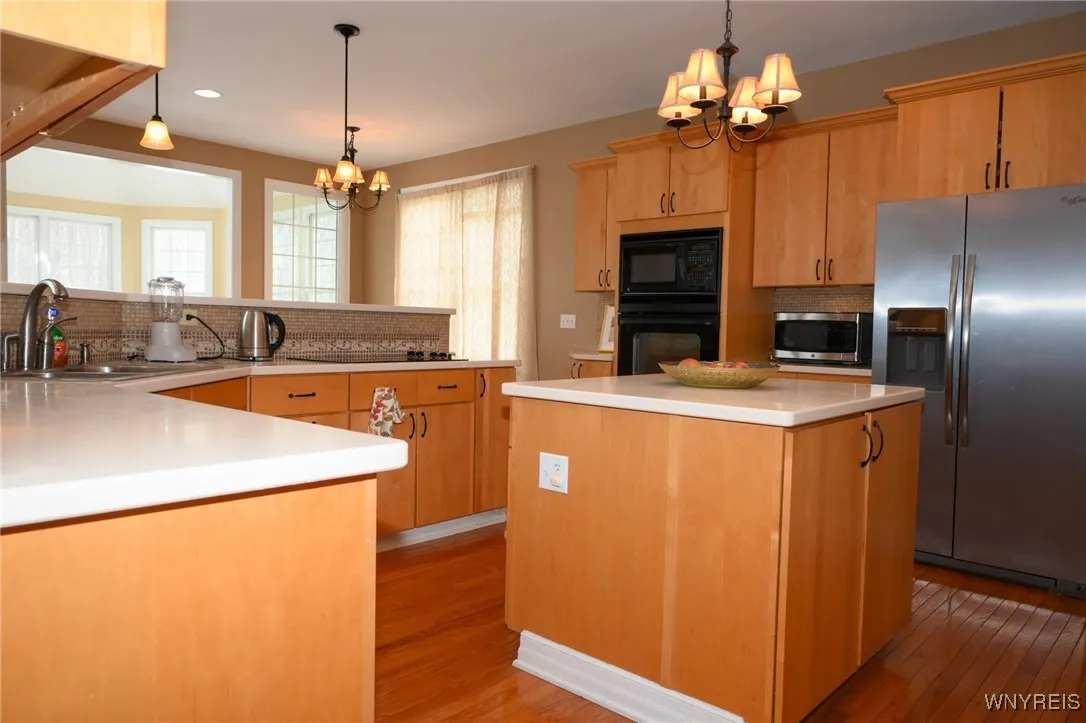 Spacious and very workable kitchen.