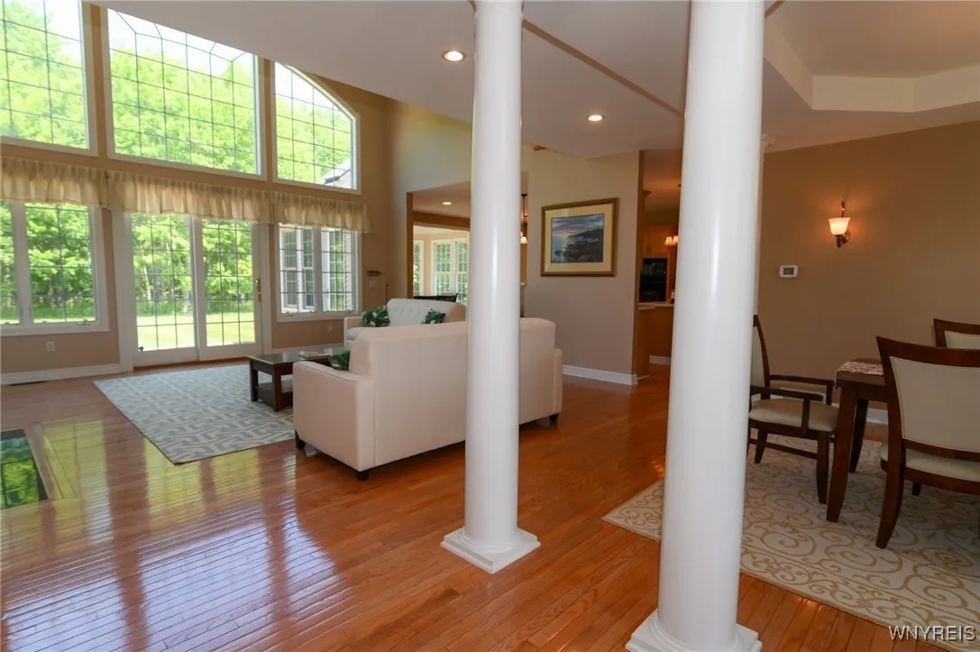 View as you enter the home