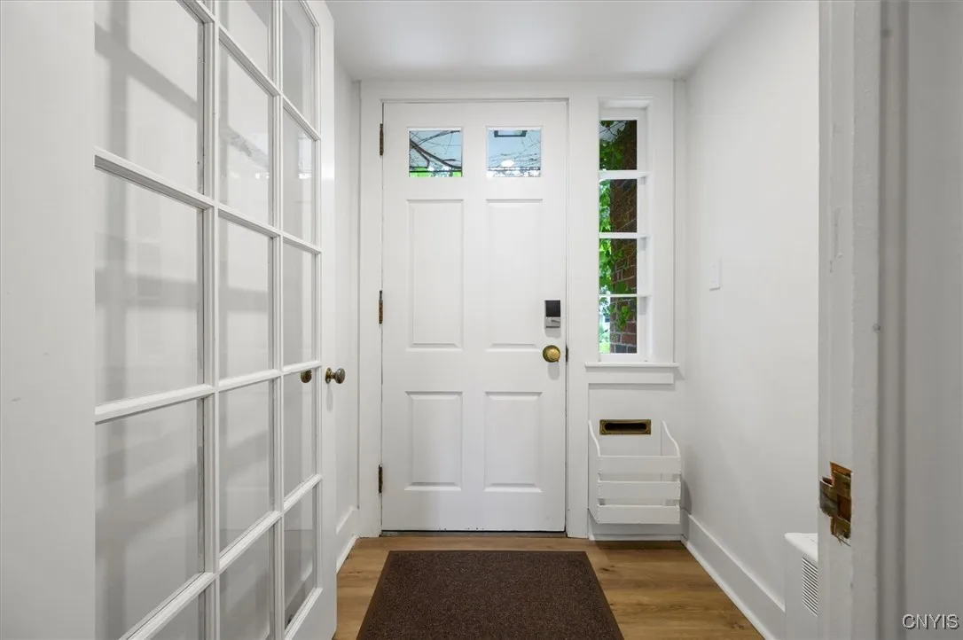 front door entry vestibule~