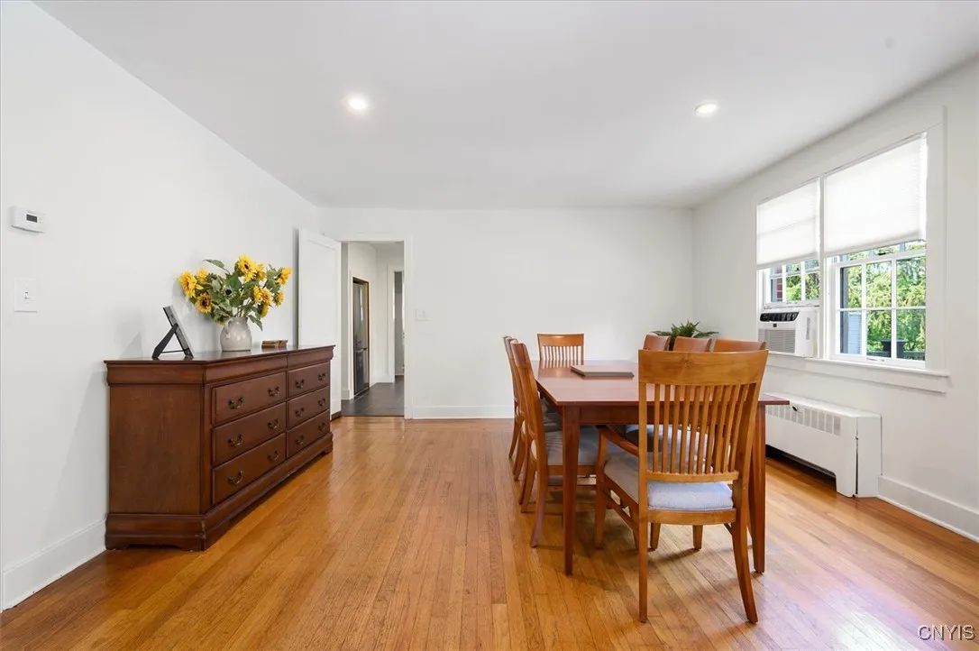 Dining area large and spacious for any sized table