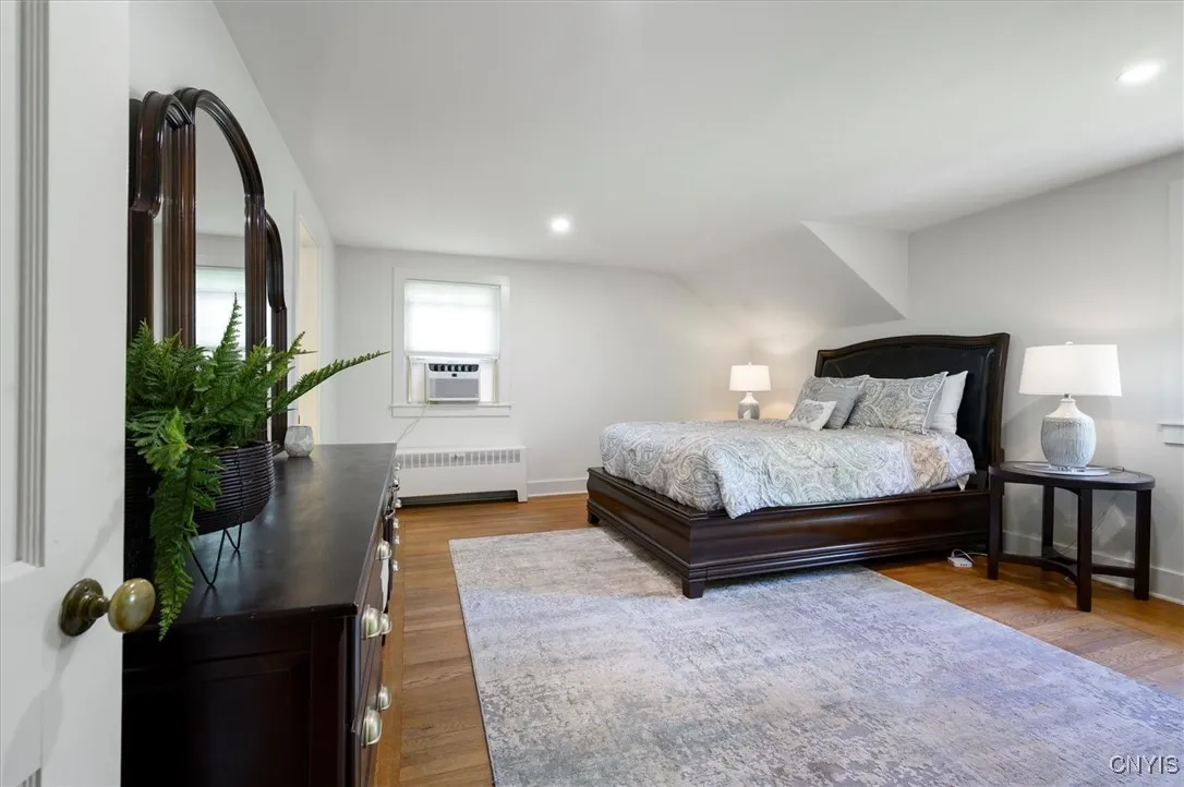 Original & spacious master BR with private bath, and double his n' her closets!