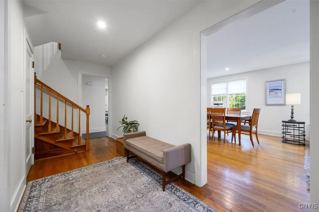 Front entry opens to all first floor amenities include